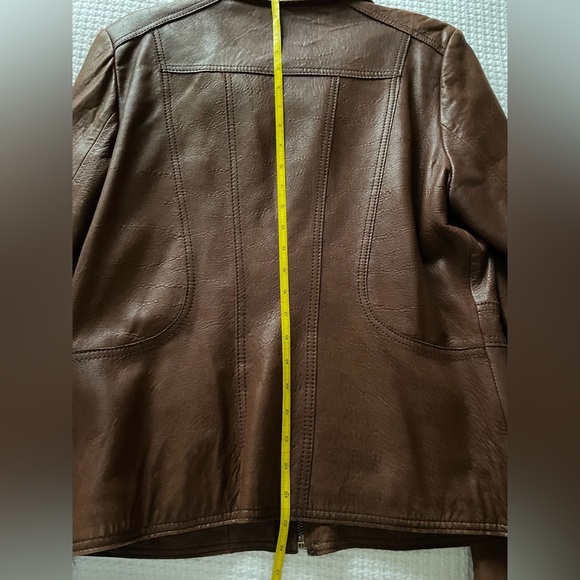 Leather Jacket by Andrew Marc Size L - Picture 8 of 11